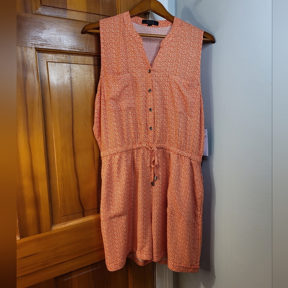 Kelly Renee NWT Women's Sleeveless Drawstring Waist Romper